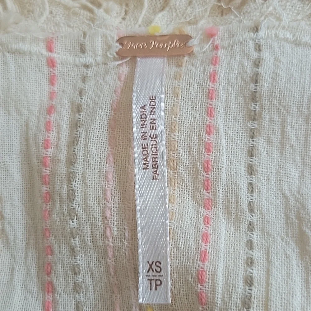 Free People Floating Memories Top